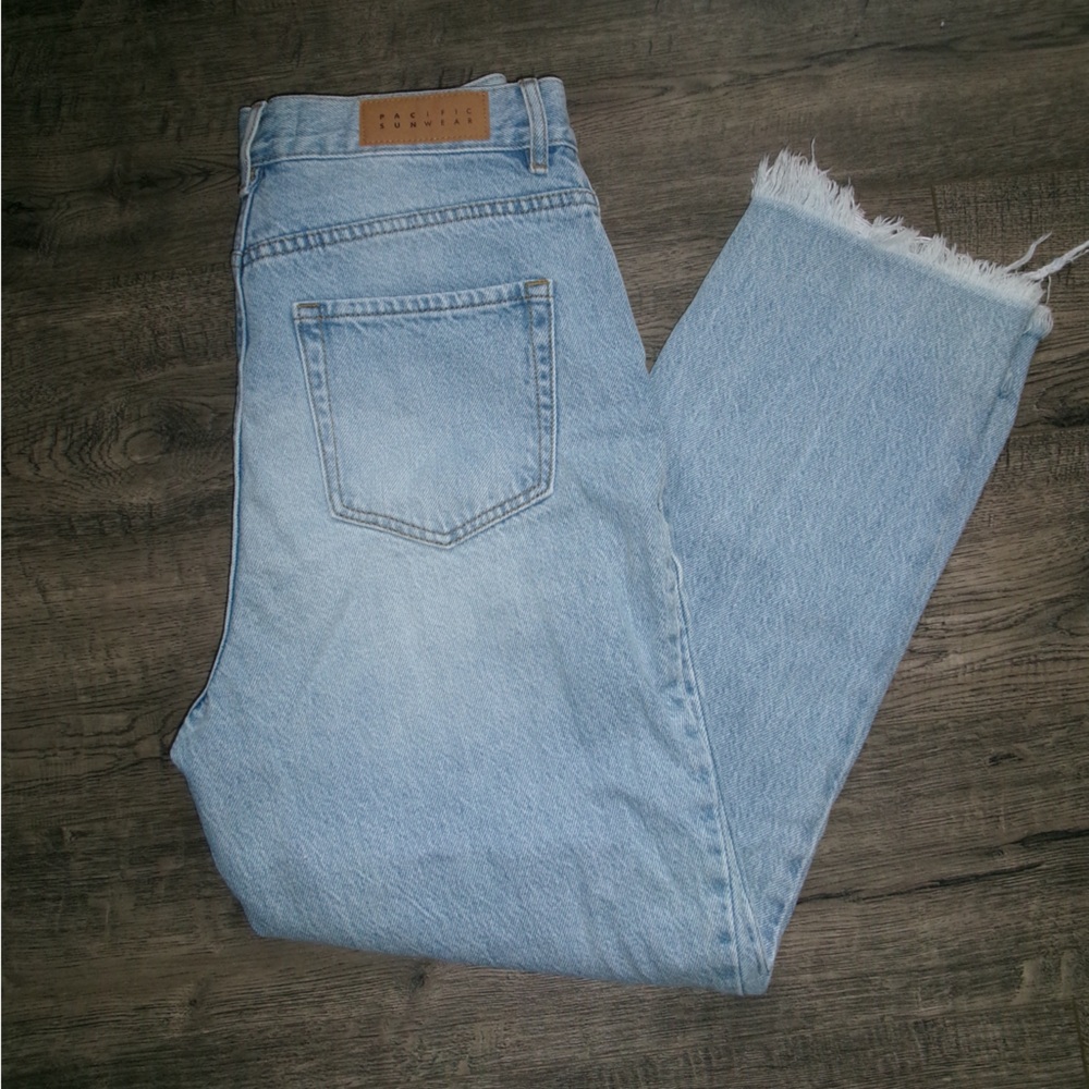 Pacsun High Rise Straight Jeans